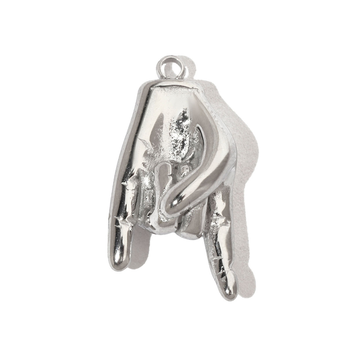 6pcs/pack Hummingbird Flower Stainless Steel Diy Charms Women Evil Eye Lobster Earring Necklace Making Conch Clover Snake Pendant