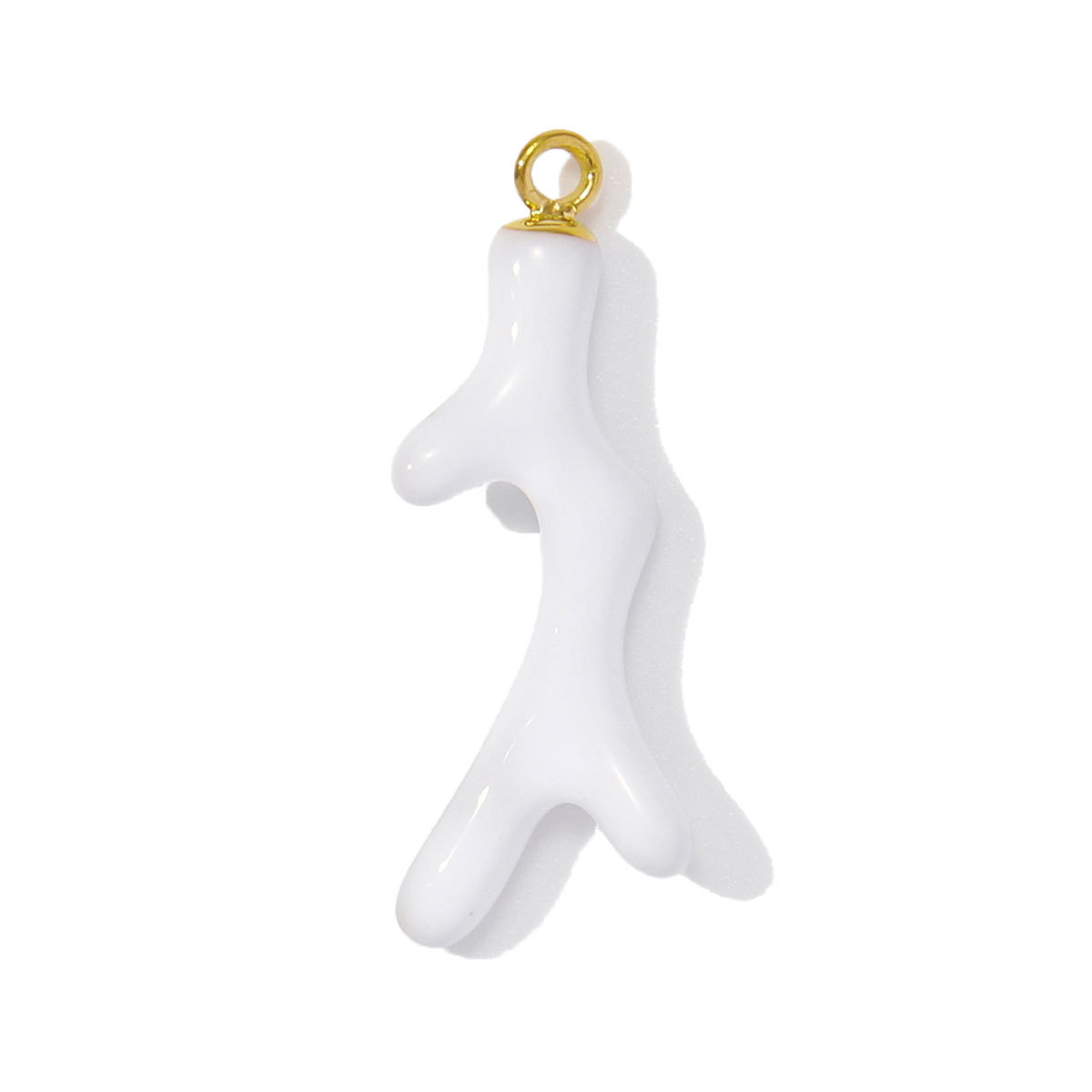 6pcs/pack Stainless Steel Enamel Coral Diy Earring Charms Woman Conch Shell Necklace Pendants Colorful Jewelry Wholesale