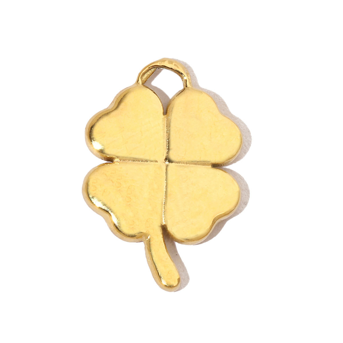 6pcs/pack Conch Heart Mom Stainless Steel Diy Charms Women Evil Eye Clover Earring Necklace Making Elephant Jewelry Pendant