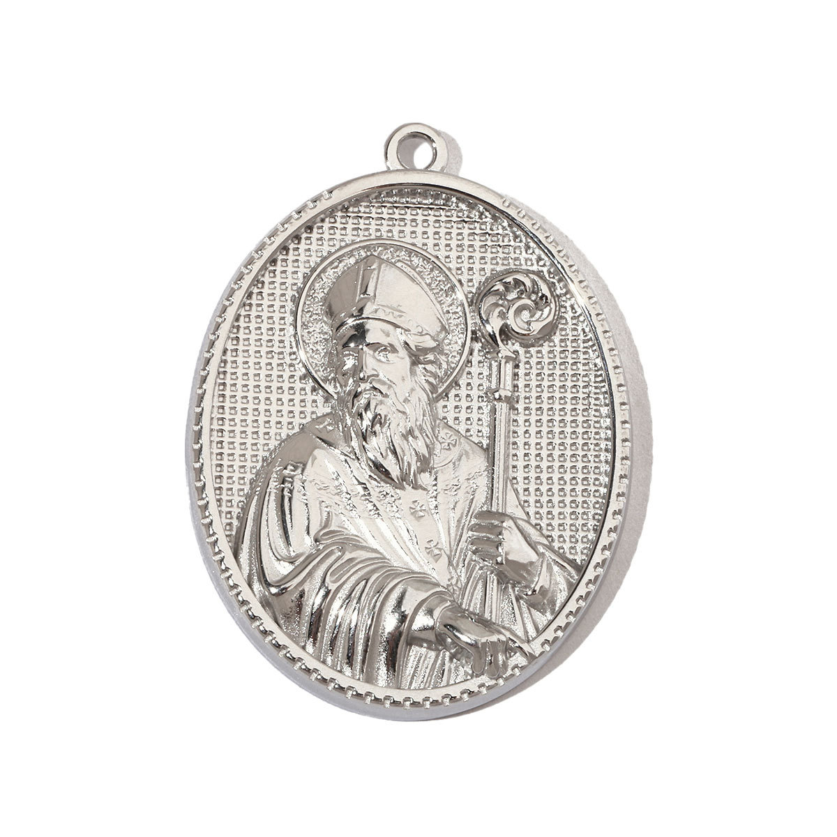 6pcs/pack Religious Jesus Stainless Steel Diy Charms Men God Cross Earring Necklace Making The Virgin Mary Jewelry Pendant