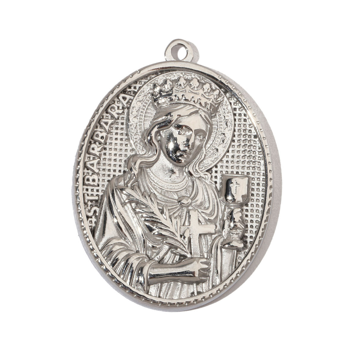 6pcs/pack Religious Jesus Stainless Steel Diy Charms Men God Cross Earring Necklace Making The Virgin Mary Jewelry Pendant