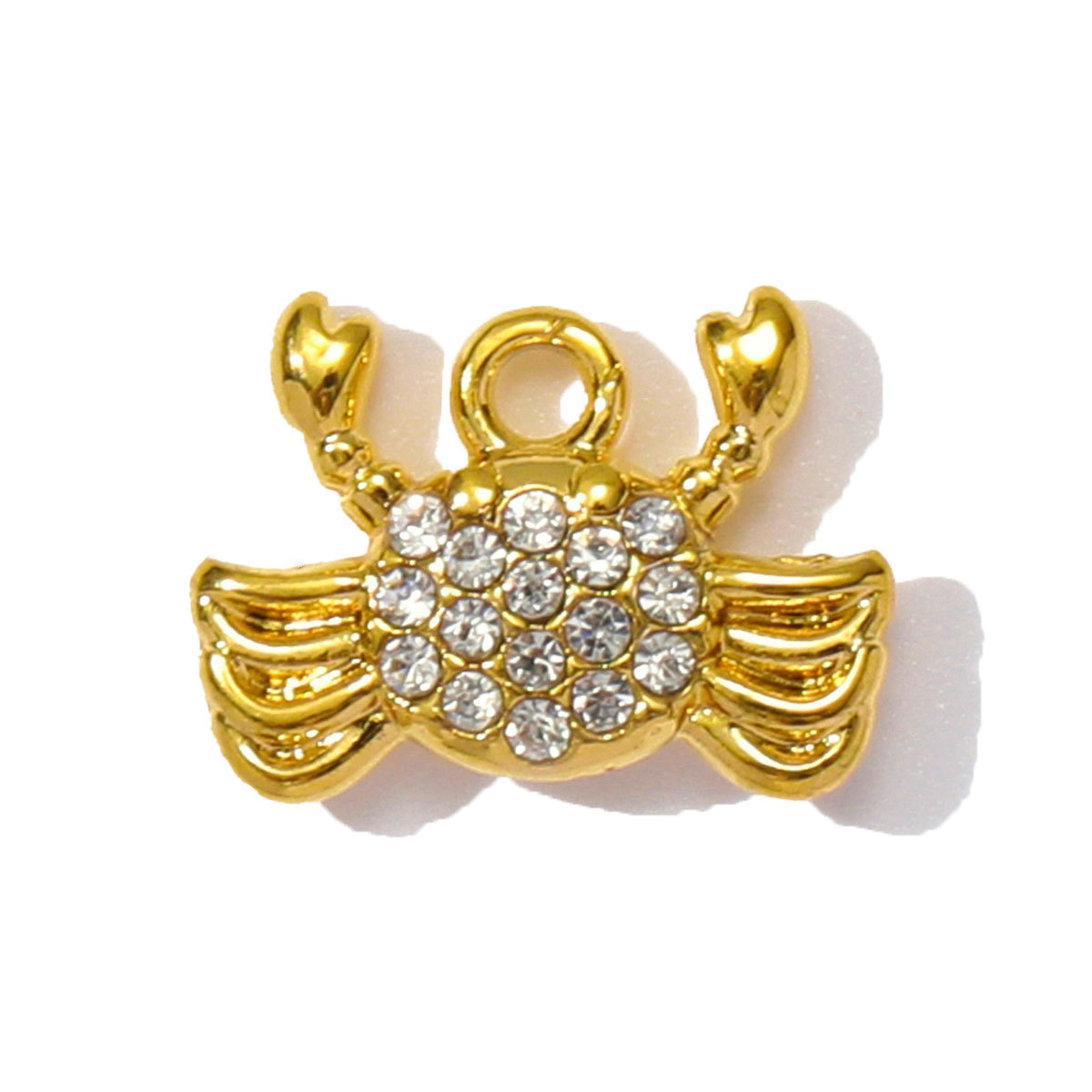 6pcs/pack Wholesale Stainless Steel Enamel Dragonfly Shell Diy Charms Woman Turtle Crab Necklace Pendants Pearl Conch Jewelry