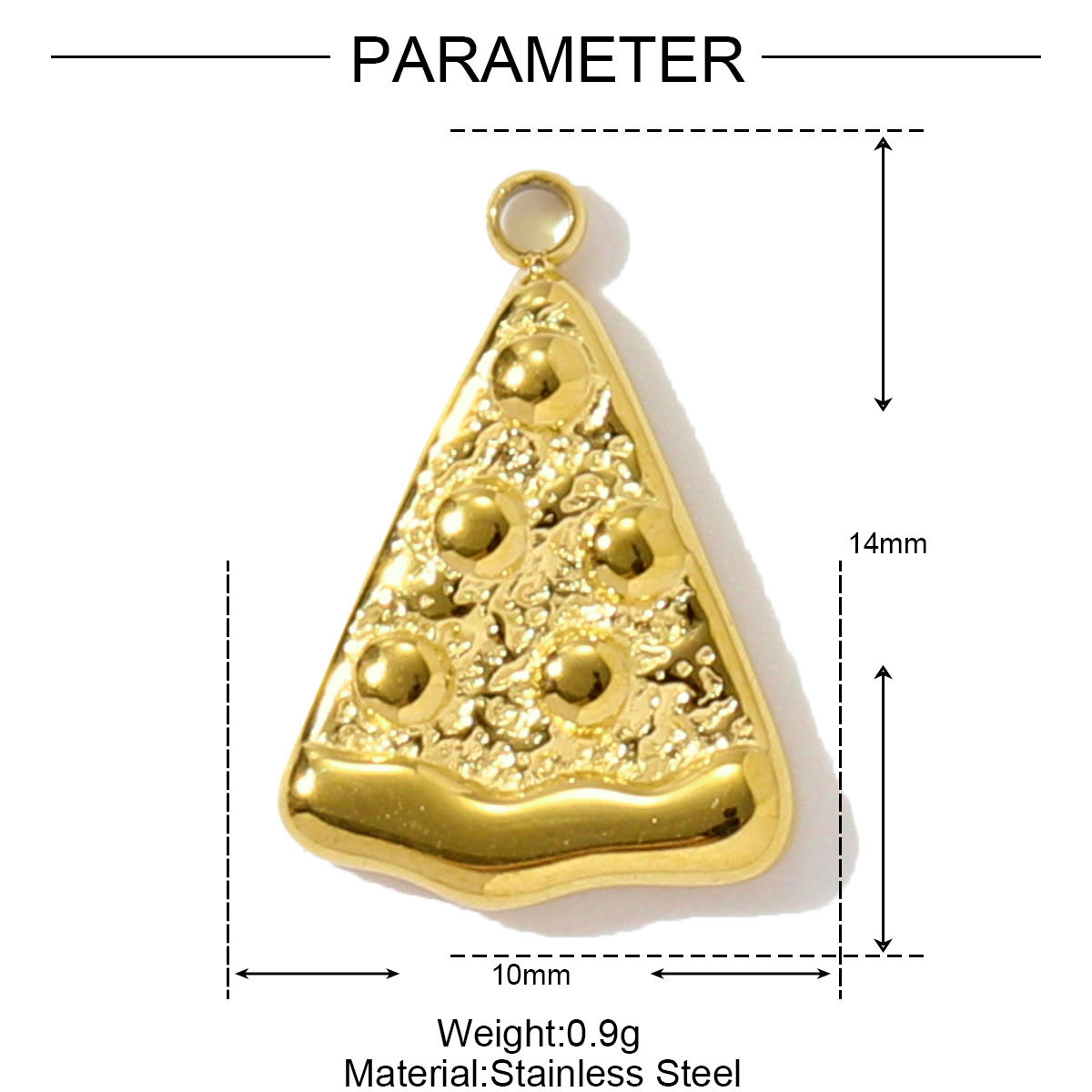 6pcs/pack Stainless Steel Corn Ice Cream Necklace Pendants Wine Glasses Cherry DIY Charms Earrings Making Women Jewelry