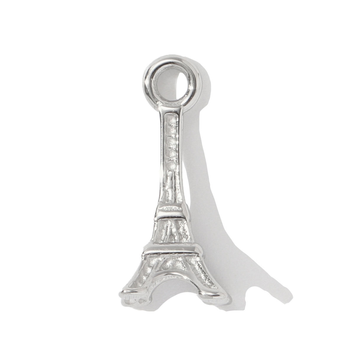 6pcs/pack Enamel Crystal Heart Stainless Steel Pendants High Heels Eiffel Tower DIY Charms Violin Earrings Making Women Jewelry
