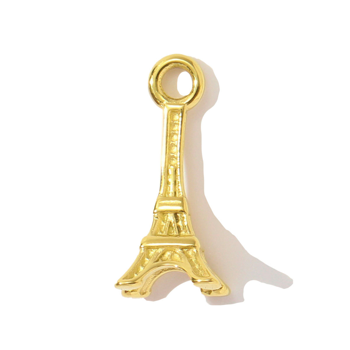 6pcs/pack Enamel Crystal Heart Stainless Steel Pendants High Heels Eiffel Tower DIY Charms Violin Earrings Making Women Jewelry