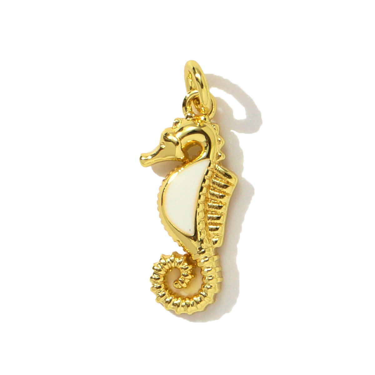 6pcs/pack Butterfly Copper Zircon DIY Charms Seahorse Turtle Necklace Pendants Women Rudder Lobster Jewelry Wholesale