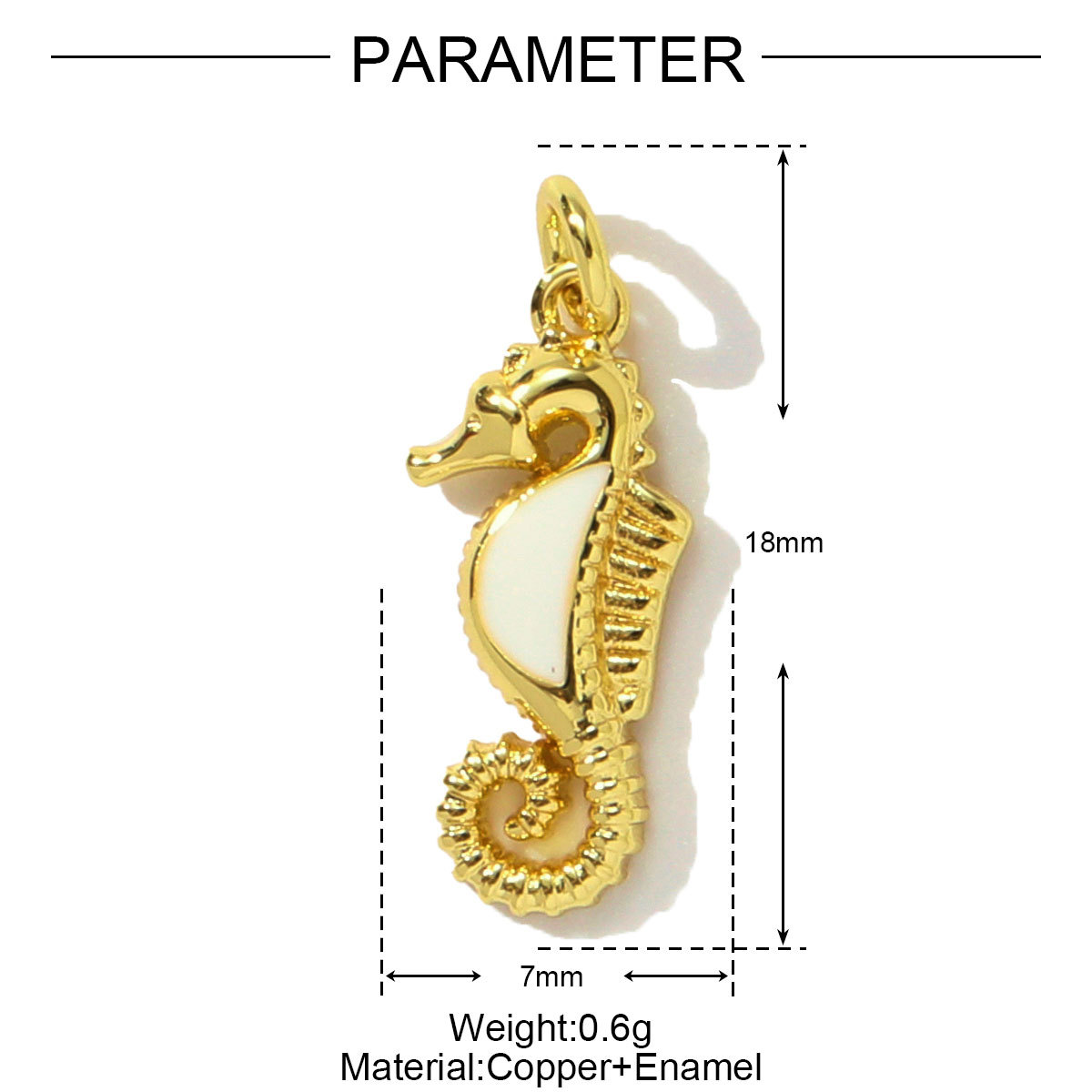 6pcs/pack Butterfly Copper Zircon DIY Charms Seahorse Turtle Necklace Pendants Women Rudder Lobster Jewelry Wholesale