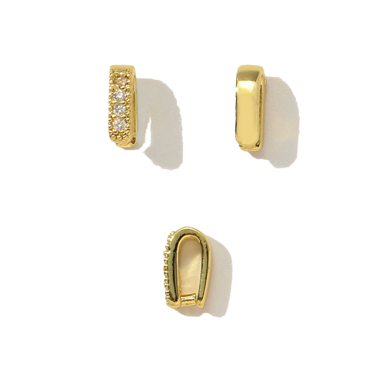 YF1059-2x10 copper zircon pinch bail variant