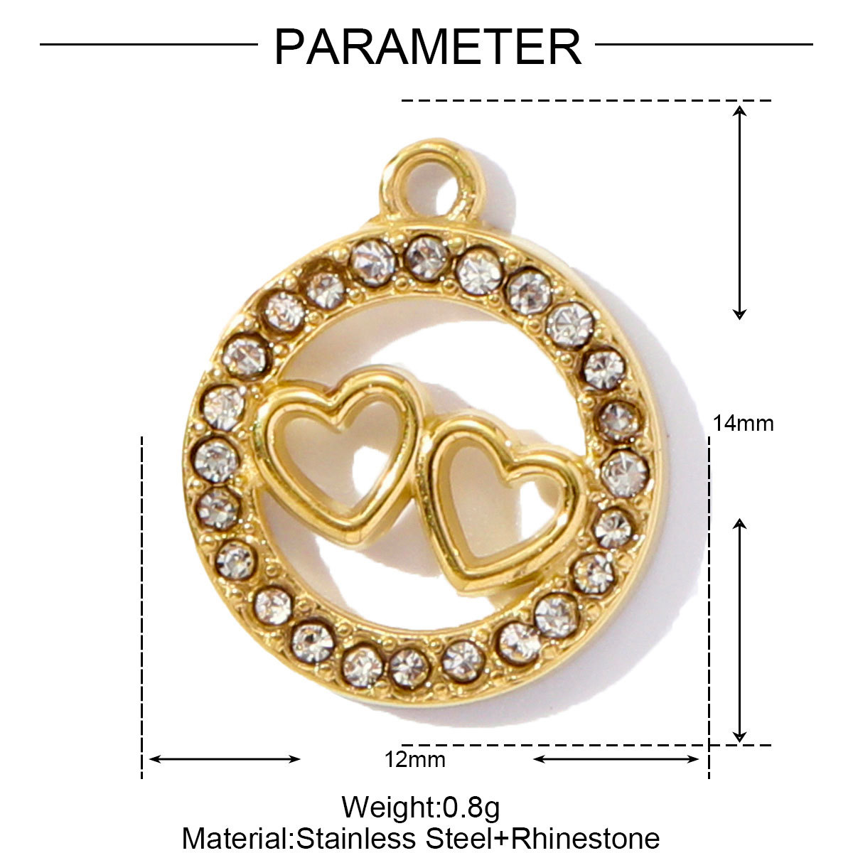 6pcs/pack Stainless Steel Hair Trimmer Tennis Racket Pendant Earphone Grape Boy Girl DIY Charms Necklace Making Women Jewelry