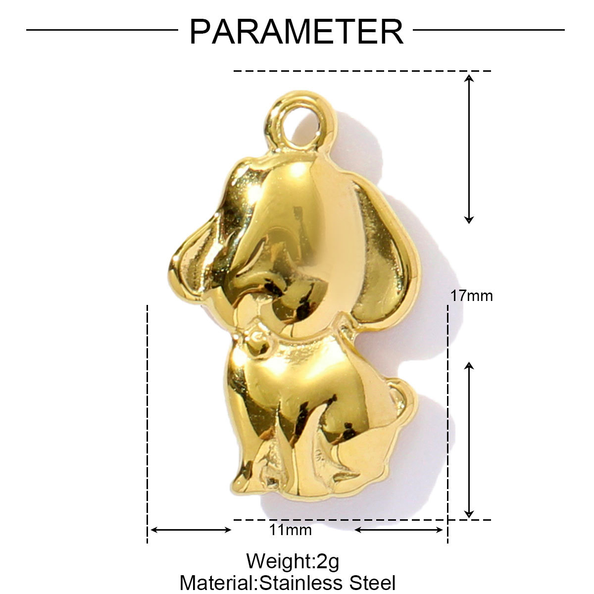 6pcs/pack Animal Stainless Steel Spider Leopards palm starfish Pendant shell elephant  DIY Charms Necklace Making Women Jewelry