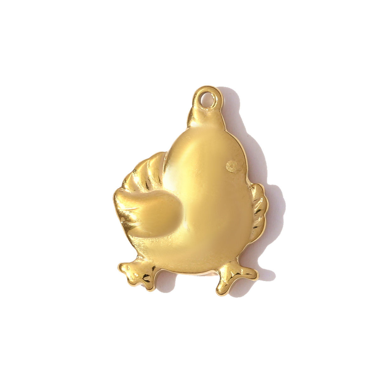 6pcs/pack Cute Stainless Steel Hen Dream Horse Necklace Pendants Unicorn DIY Charms Women Christmas Milu deer Jewelry Wholesale