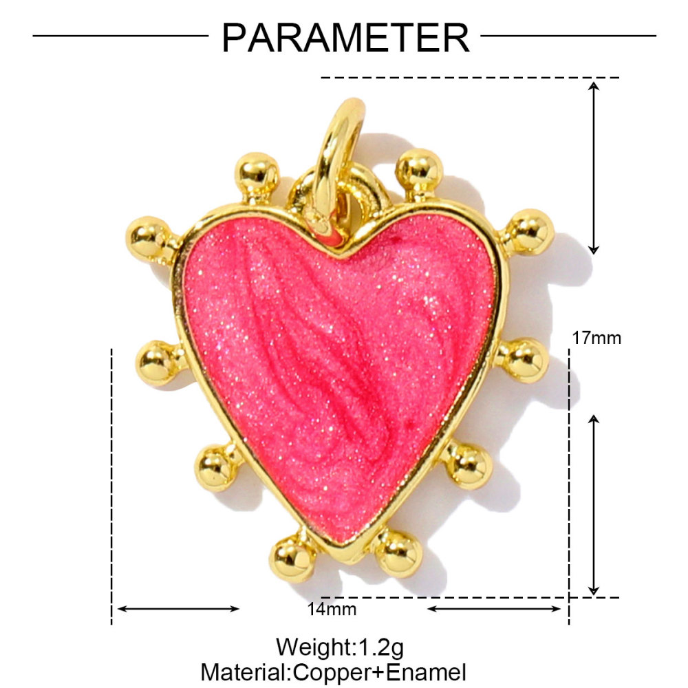6pcs/pack Unique Copper Enamel Rhinestone Conch Pendant Starfish Shell DIY Charms Necklace Earrings Making Women Jewelry Wholesale