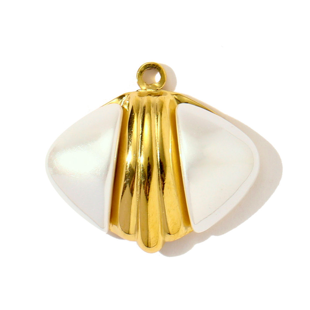 6pcs/pack Wholesale Copper Zircon shark Pendant Enamel Cactus Fish Seahorse Shell DIY Charms Earrings Making Women Jewelry