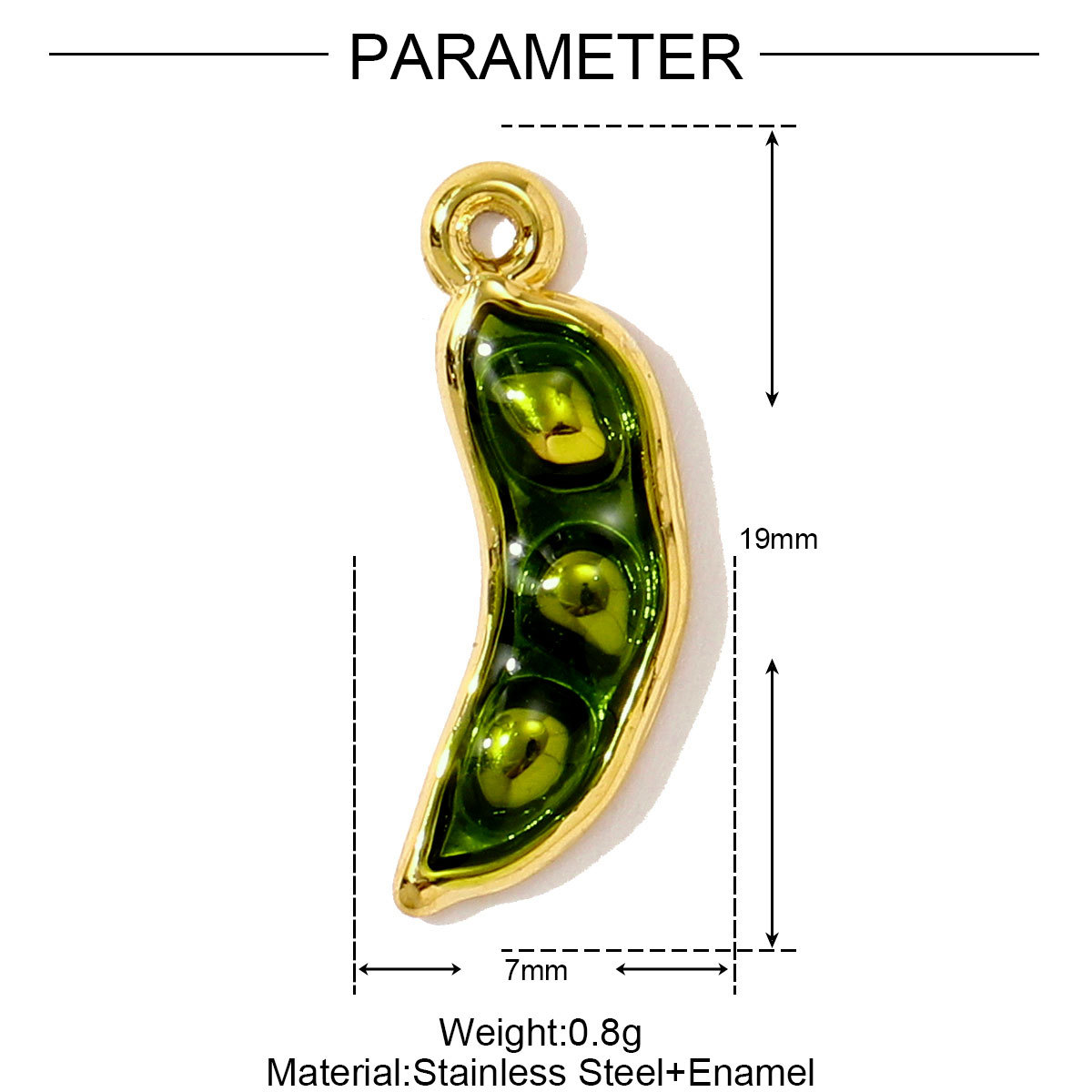 6pcs/pack Enamel Stainless Steel Cute Dog Cat Owl Diy Charms Cake Corn Carrot Necklace Pendants Women Peanut Carambola Jewelry