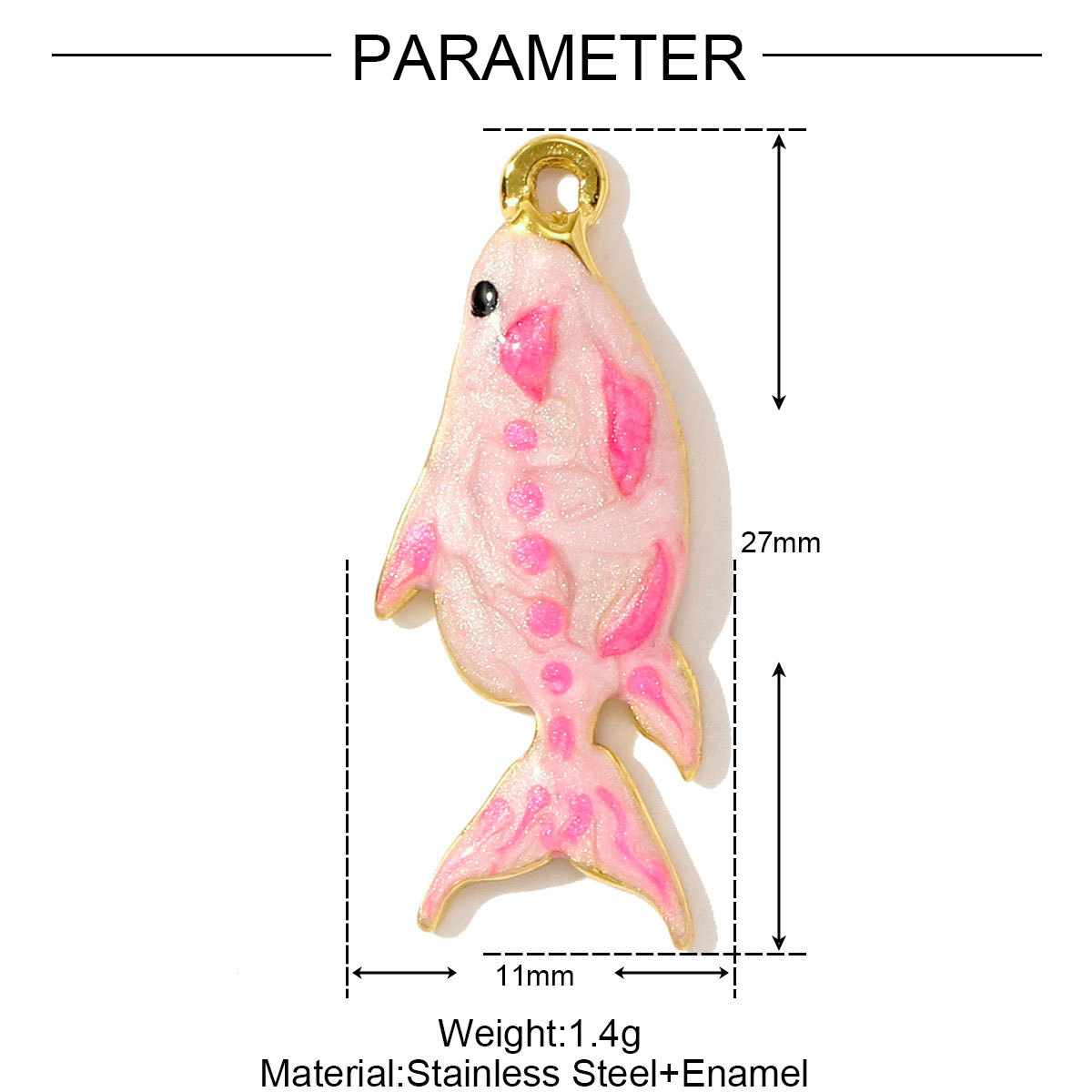 6pcs/pack Stainless Steel Enamel Plam Tree Shell Diy Earring Charms Crab Turtle Jellyfish Necklace Pendants Women Sea Ocean Jewelry