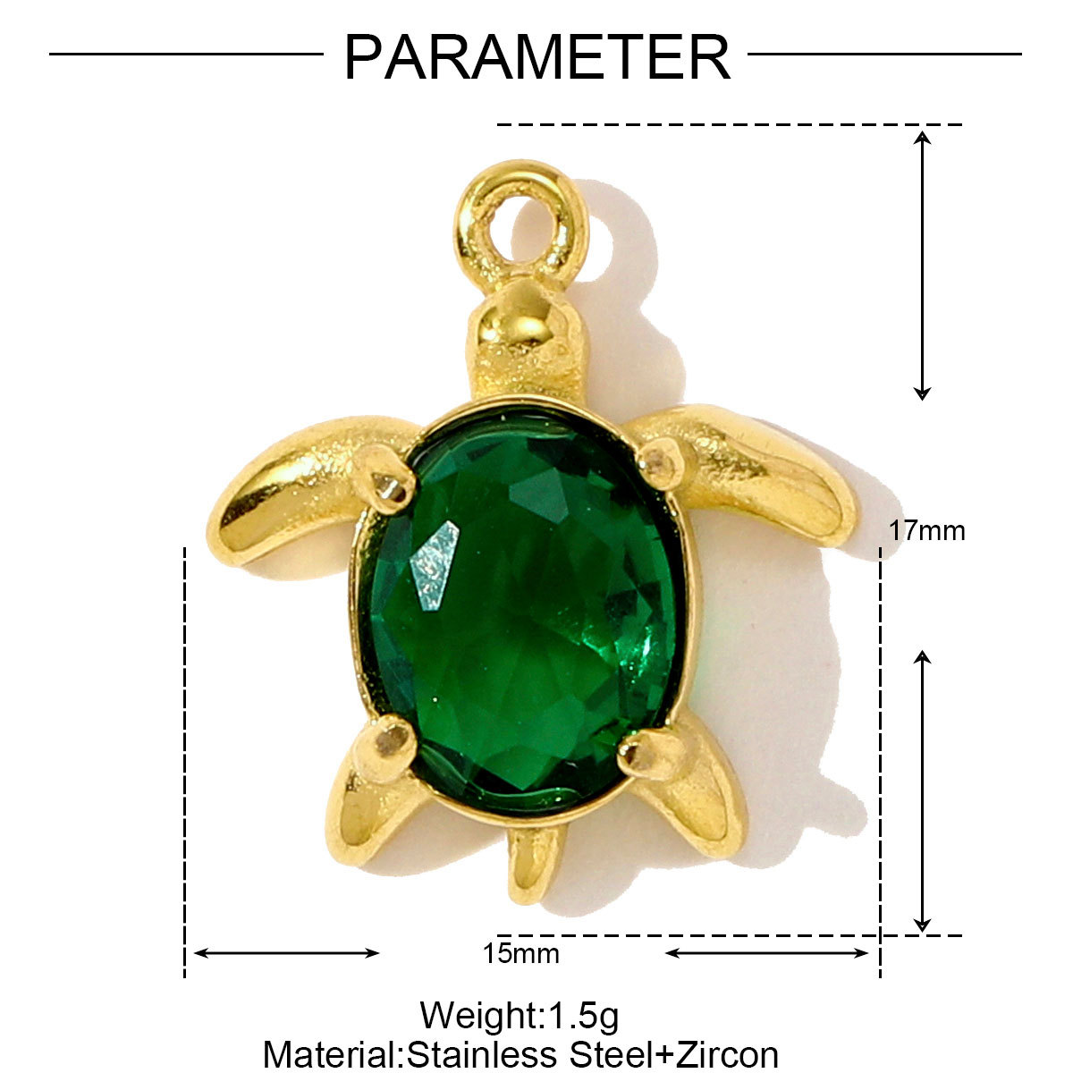 6pcs/pack Stainless Steel Enamel Plam Tree Shell Diy Earring Charms Crab Turtle Jellyfish Necklace Pendants Women Sea Ocean Jewelry