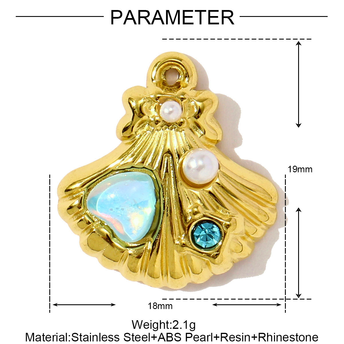 6pcs/pack Stainless Steel Enamel Plam Tree Shell Diy Earring Charms Crab Turtle Jellyfish Necklace Pendants Women Sea Ocean Jewelry