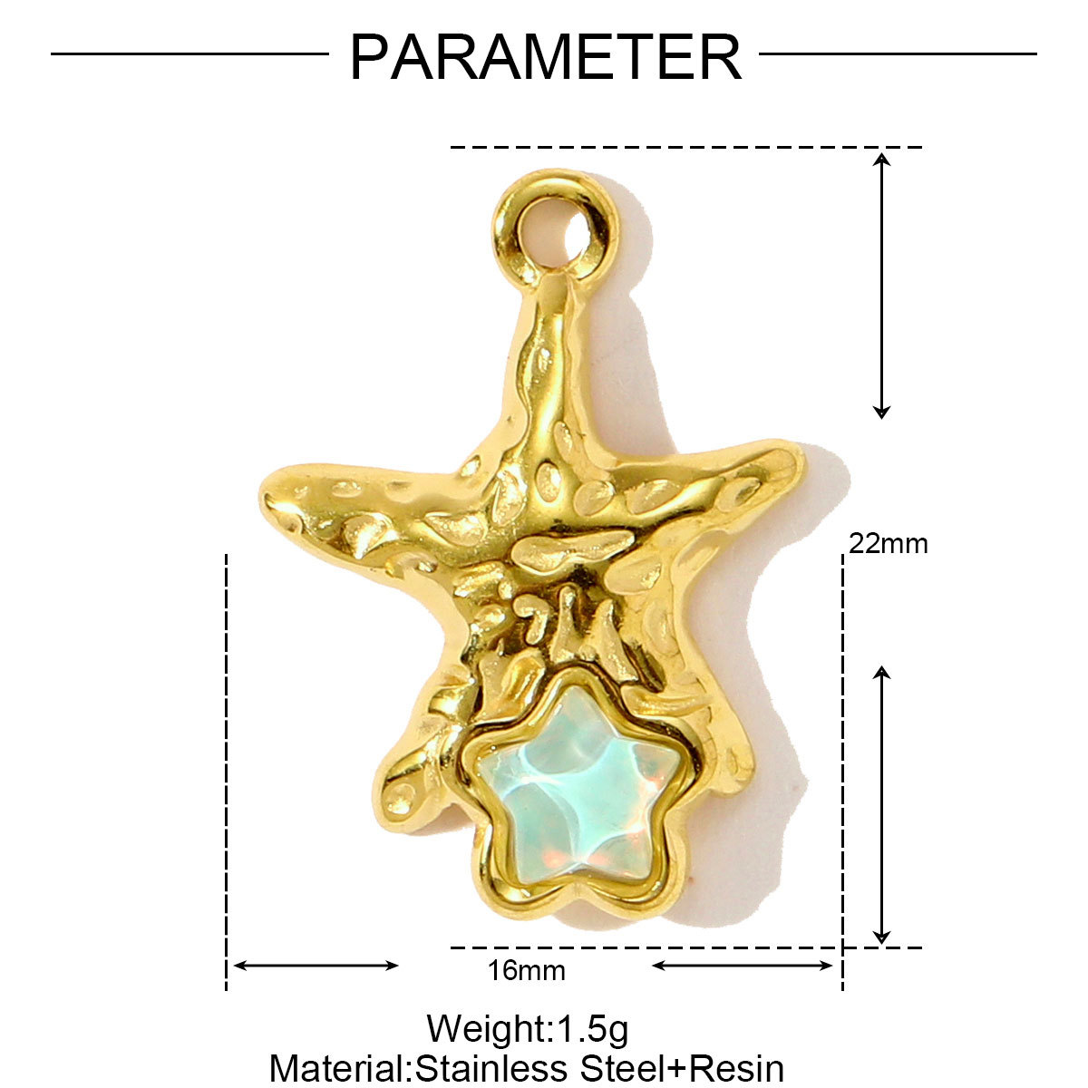 6pcs/pack Stainless Steel Enamel Plam Tree Shell Diy Earring Charms Crab Turtle Jellyfish Necklace Pendants Women Sea Ocean Jewelry