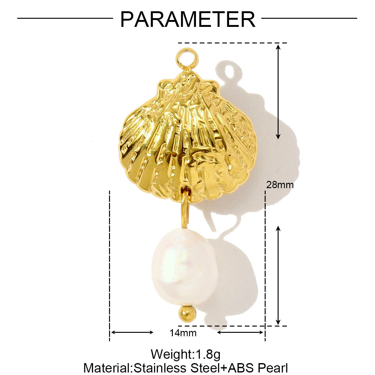 6pcs/pack Stainless Steel Enamel Plam Tree Shell Diy Earring Charms Crab Turtle Jellyfish Necklace Pendants Women Sea Ocean Jewelry