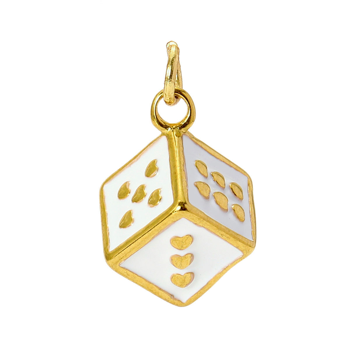 6pcs/pack Stainless Steel Baseball Football Basketball Diy Charms Enamel Ename Dice Necklace Pendants Women Sports Style Jewelry