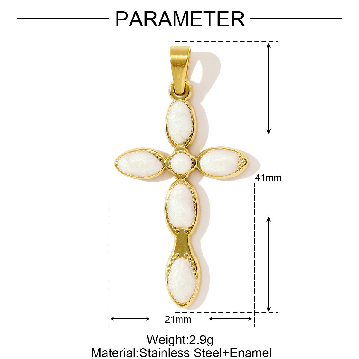 6pcs/pack Wholesale Retro Stainless Steel Natural Stone Heart Flower Diy Charms Cross Necklace Pendants Women Butterfly Jewelry