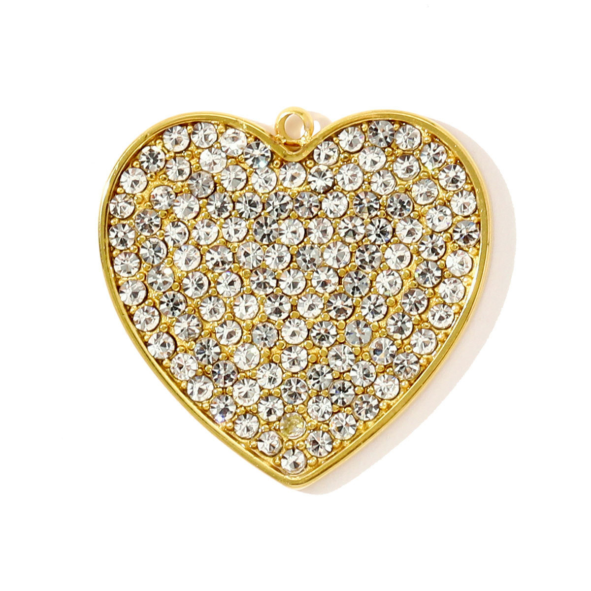 6pcs/pack Stainless Steel Two Tone Love Heart Cross Diy Charms Starfish Butterfly Snake Pendants Women Leaf Flower Jewelry