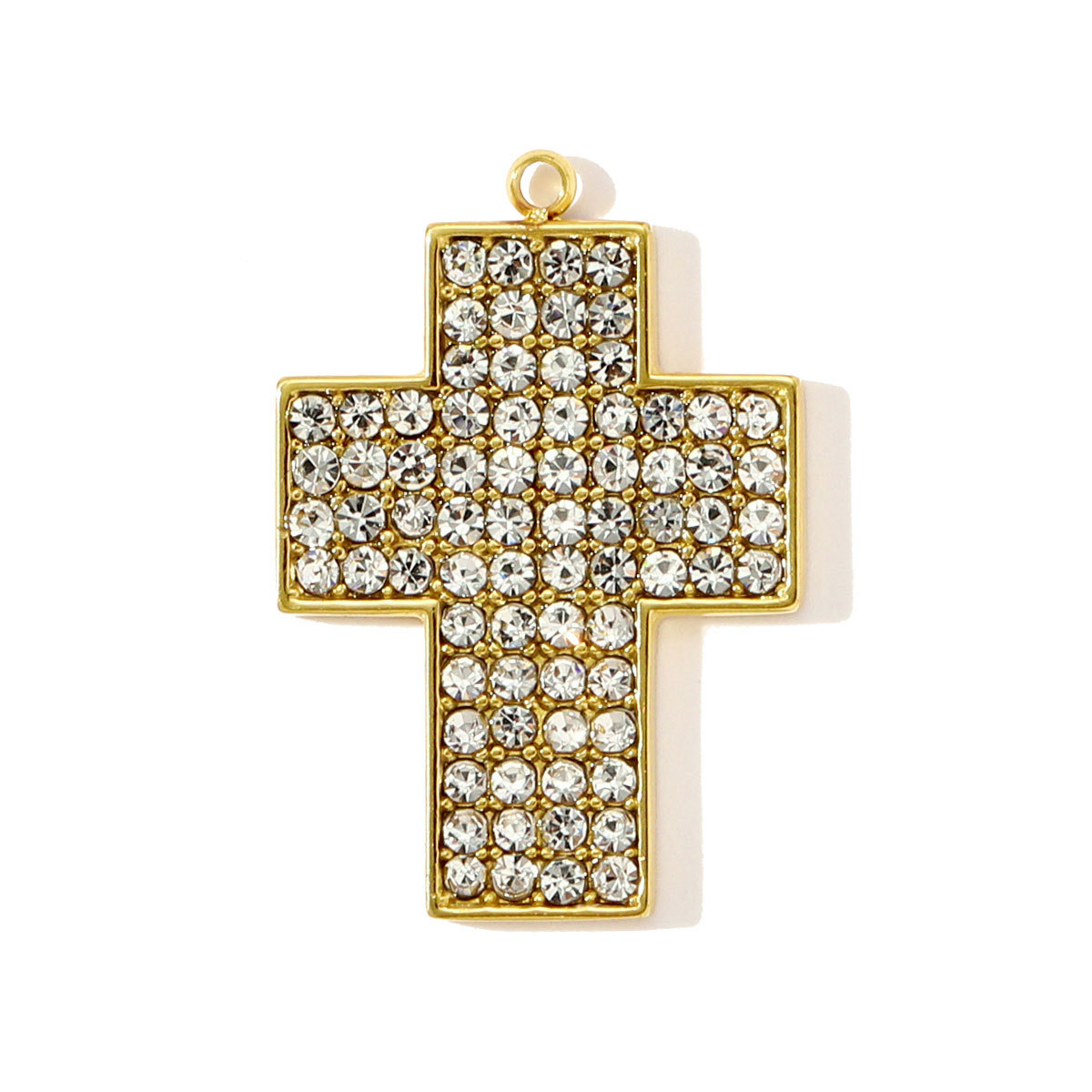 6pcs/pack Stainless Steel Two Tone Love Heart Cross Diy Charms Starfish Butterfly Snake Pendants Women Leaf Flower Jewelry