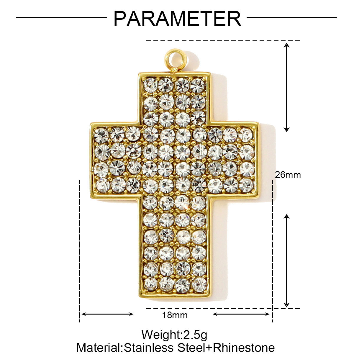 6pcs/pack Stainless Steel Two Tone Love Heart Cross Diy Charms Starfish Butterfly Snake Pendants Women Leaf Flower Jewelry