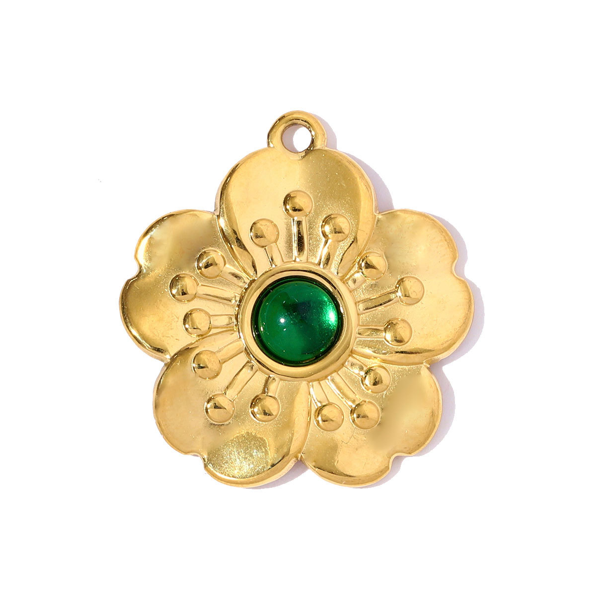 6pcs/pack Fashion Stainless Steel Rhinestone Sun Necklace Pendant Flower DIY Earring Charm Women Bowknot Star Jewelry Wholesale