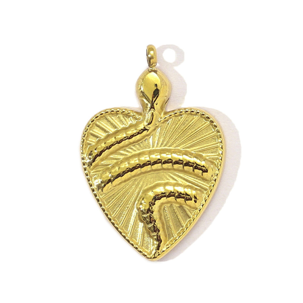 6pcs/pack Enamel Ace of Heart Stainless Steel DIY Earring Charm Clover Candy Sun Tarot Card Pendant Women Necklace Making Jewelry