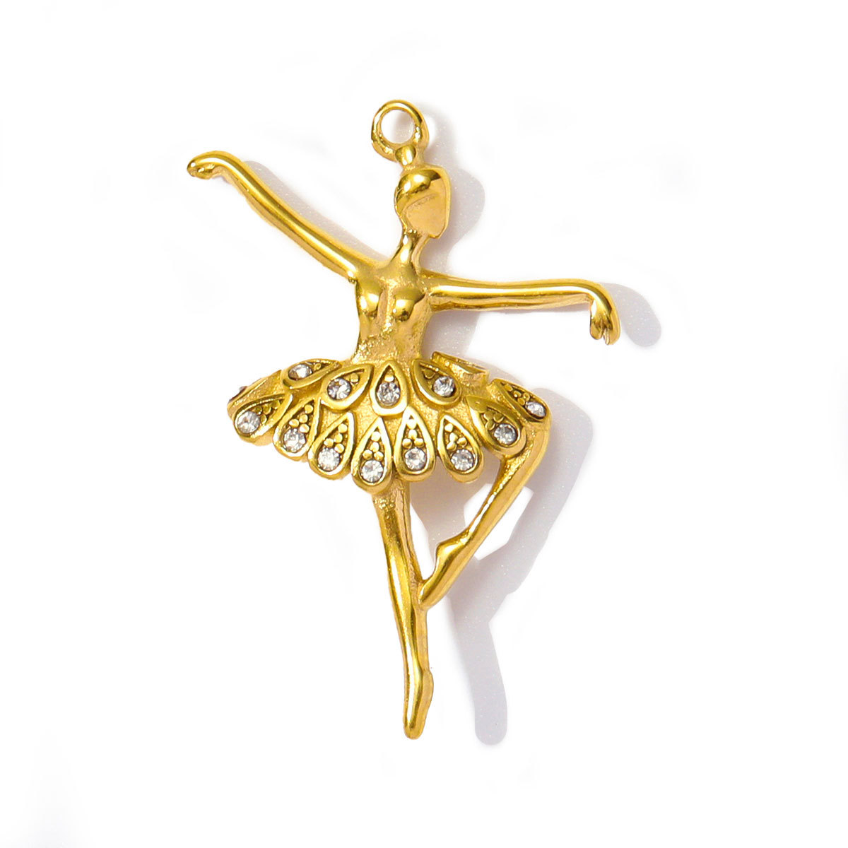 6pcs/pack Enamel Ace of Heart Stainless Steel DIY Earring Charm Clover Candy Sun Tarot Card Pendant Women Necklace Making Jewelry