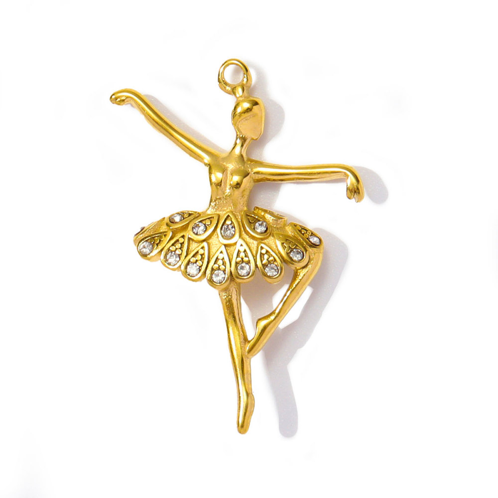 6pcs/pack Enamel Ace of Heart Stainless Steel DIY Earring Charm Clover Candy Sun Tarot Card Pendant Women Necklace Making Jewelry
