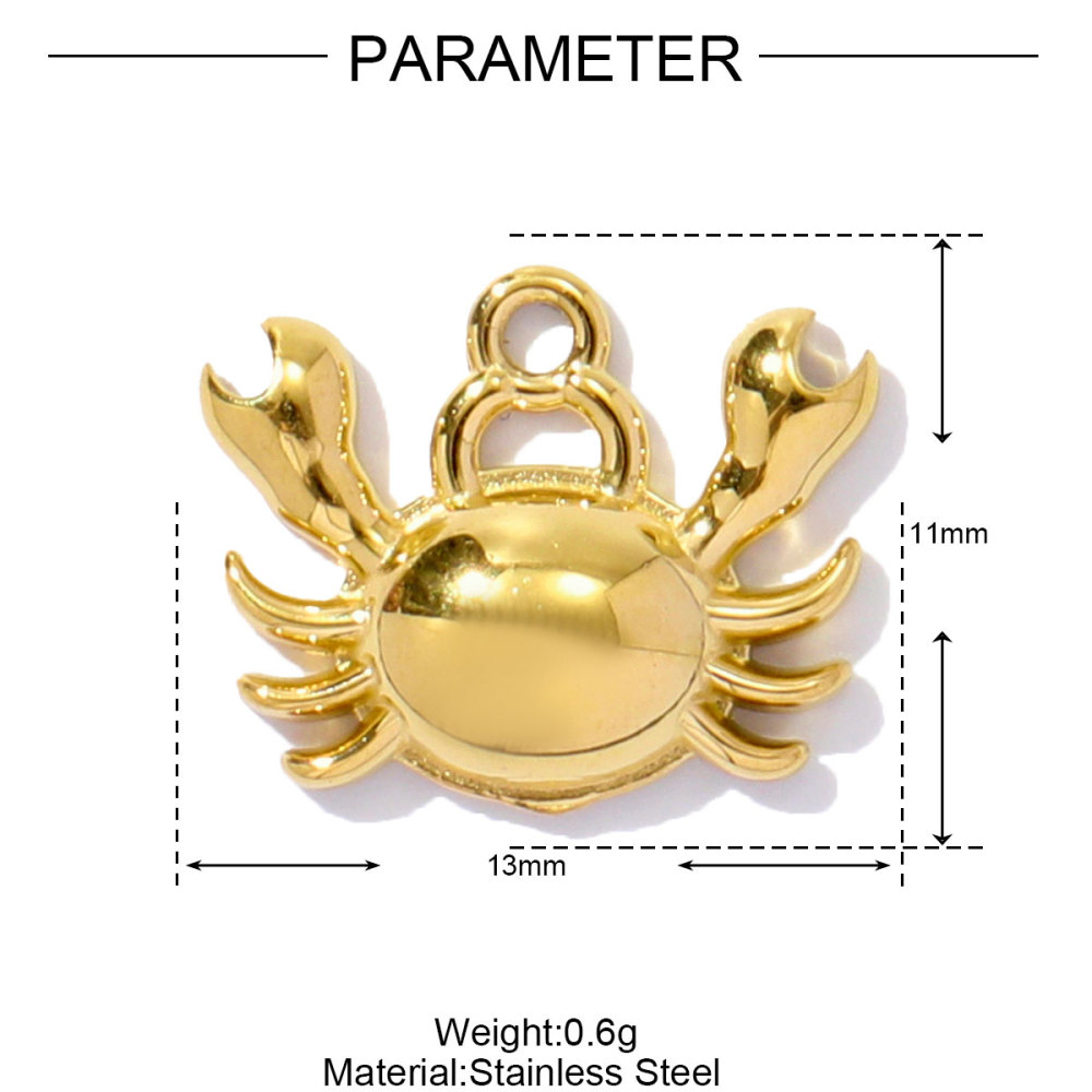 6pcs/pack Stainless Steel Enamel Ice Cream Turtle Cone DIY Charm Woman Coffee Cup Cat Pendant Jewelry Necklace Earring Making