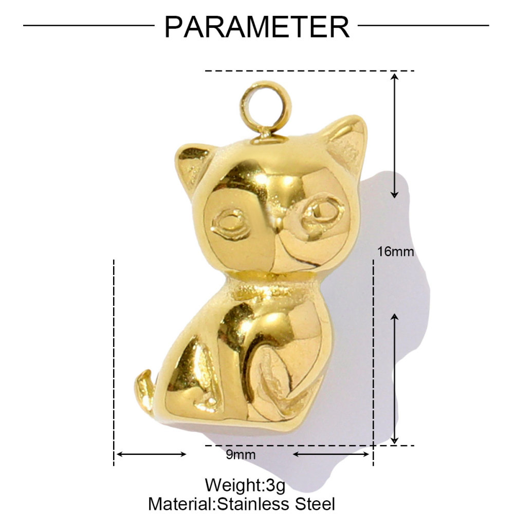 6pcs/pack Stainless Steel Enamel Ice Cream Turtle Cone DIY Charm Woman Coffee Cup Cat Pendant Jewelry Necklace Earring Making