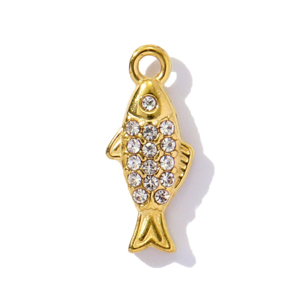 6pcs/pack Stainless Steel Enamel Ice Cream Turtle Cone DIY Charm Woman Coffee Cup Cat Pendant Jewelry Necklace Earring Making