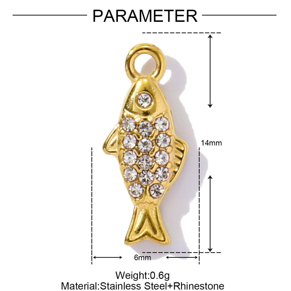 6pcs/pack Stainless Steel Enamel Ice Cream Turtle Cone DIY Charm Woman Coffee Cup Cat Pendant Jewelry Necklace Earring Making