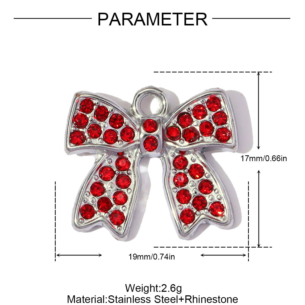6pcs/pack Stainless Steel Enamel Lady Mask Necklace Pendant Crystal Bowknot DIY Earring Charm Women Crown Heart Jewelry Wholesale