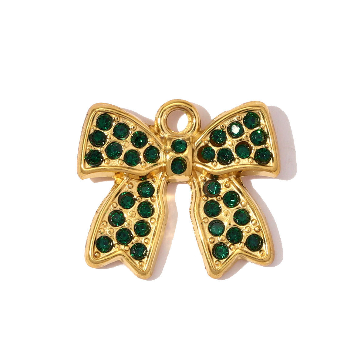 6pcs/pack Stainless Steel Enamel Lady Mask Necklace Pendant Crystal Bowknot DIY Earring Charm Women Crown Heart Jewelry Wholesale