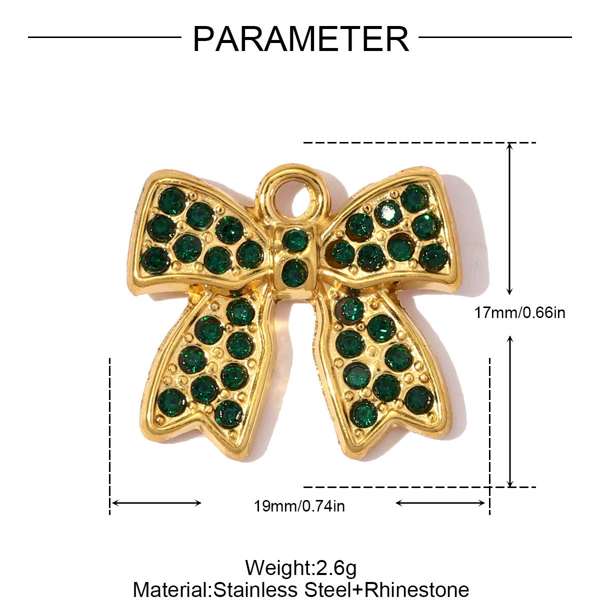 6pcs/pack Stainless Steel Enamel Lady Mask Necklace Pendant Crystal Bowknot DIY Earring Charm Women Crown Heart Jewelry Wholesale