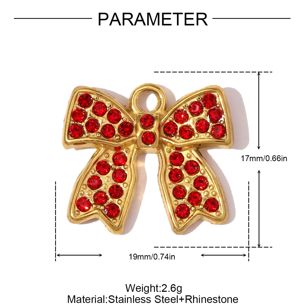6pcs/pack Stainless Steel Enamel Lady Mask Necklace Pendant Crystal Bowknot DIY Earring Charm Women Crown Heart Jewelry Wholesale