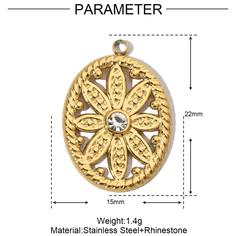 6pcs/pack Butterfly Star Stainless Steel Diy Charms Women Heart Moon Elephant Earring Necklace Pendant Hand Star Jewelry