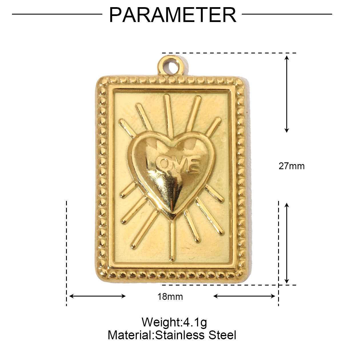 6pcs/pack French Antique Shell Sun Stainless Steel Diy Charms Women Starfish Earring Necklace Pendant Heart Jewelry