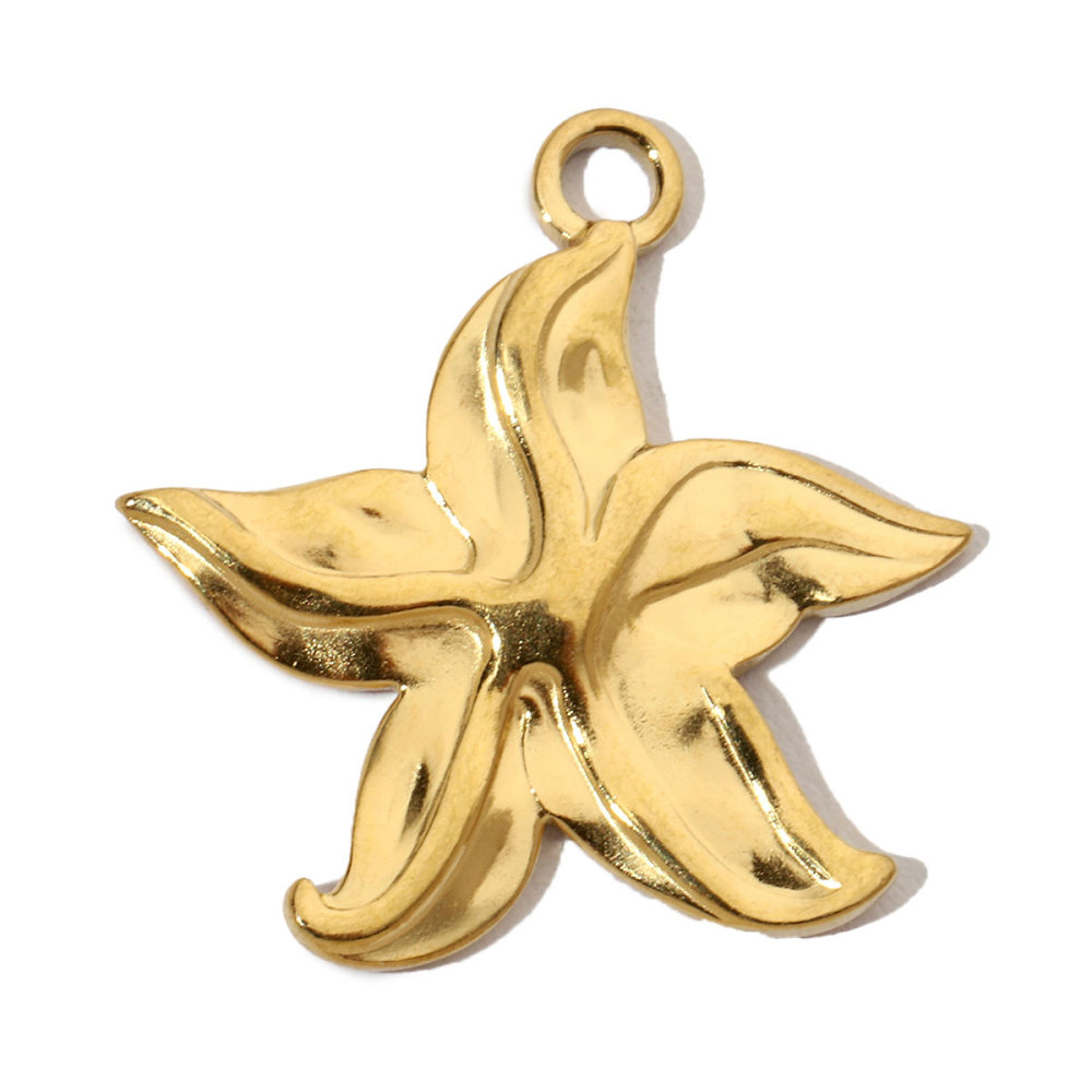 6pcs/pack French Antique Coin Sun Stainless Steel Diy Charms Women Heart Butterfly Earring Necklace Pendant Croissant Jewelry