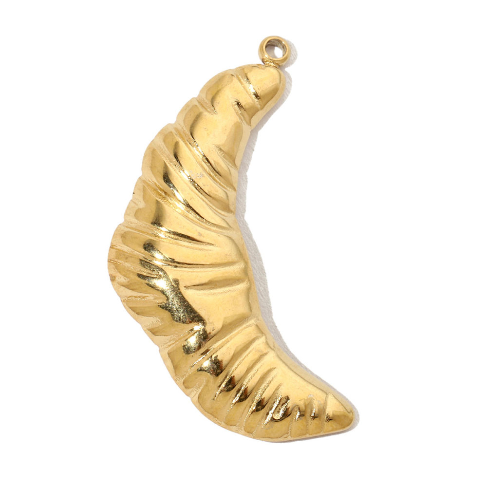 6pcs/pack French Antique Coin Sun Stainless Steel Diy Charms Women Heart Butterfly Earring Necklace Pendant Croissant Jewelry