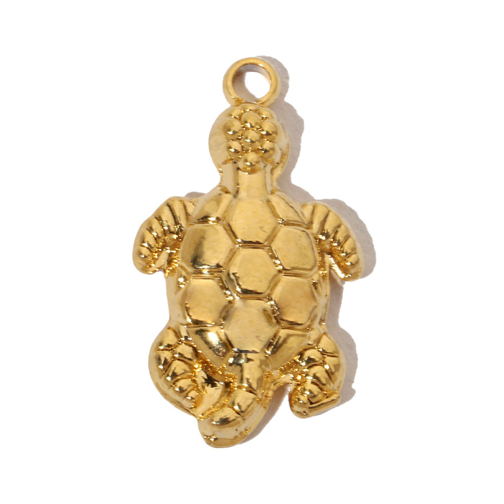 6pcs/pack French Shell Shark Stainless Steel Diy Charms Women Bee Hummingbird Necklace Pendant Sun Bracelets Jewelry