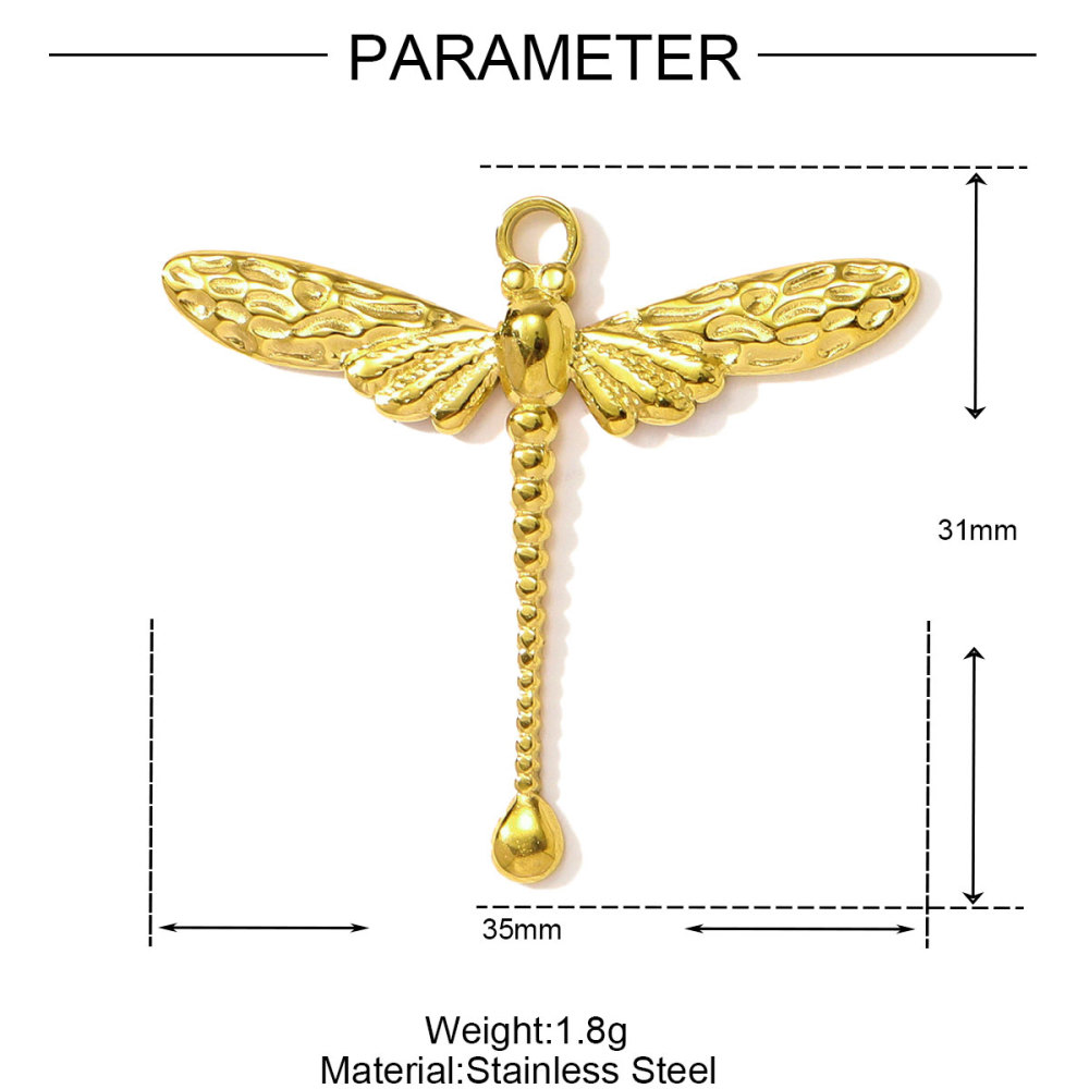 6pcs/pack French Retro Stainless Steel Love Heart Leaf Necklace Pendants Durian Axe DIY Earring Charms Women Dragonfly Jewelry