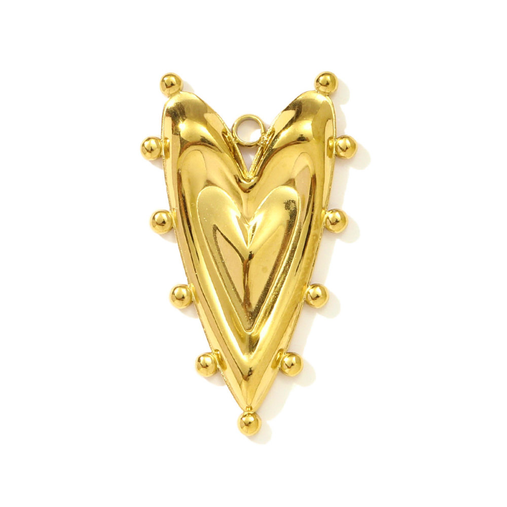 6pcs/pack Wholesale Stainless Steel Big Sun Conch Necklace Pendants Butterfly Starfish DIY Earring Charms Women Flower Heart Jewelry