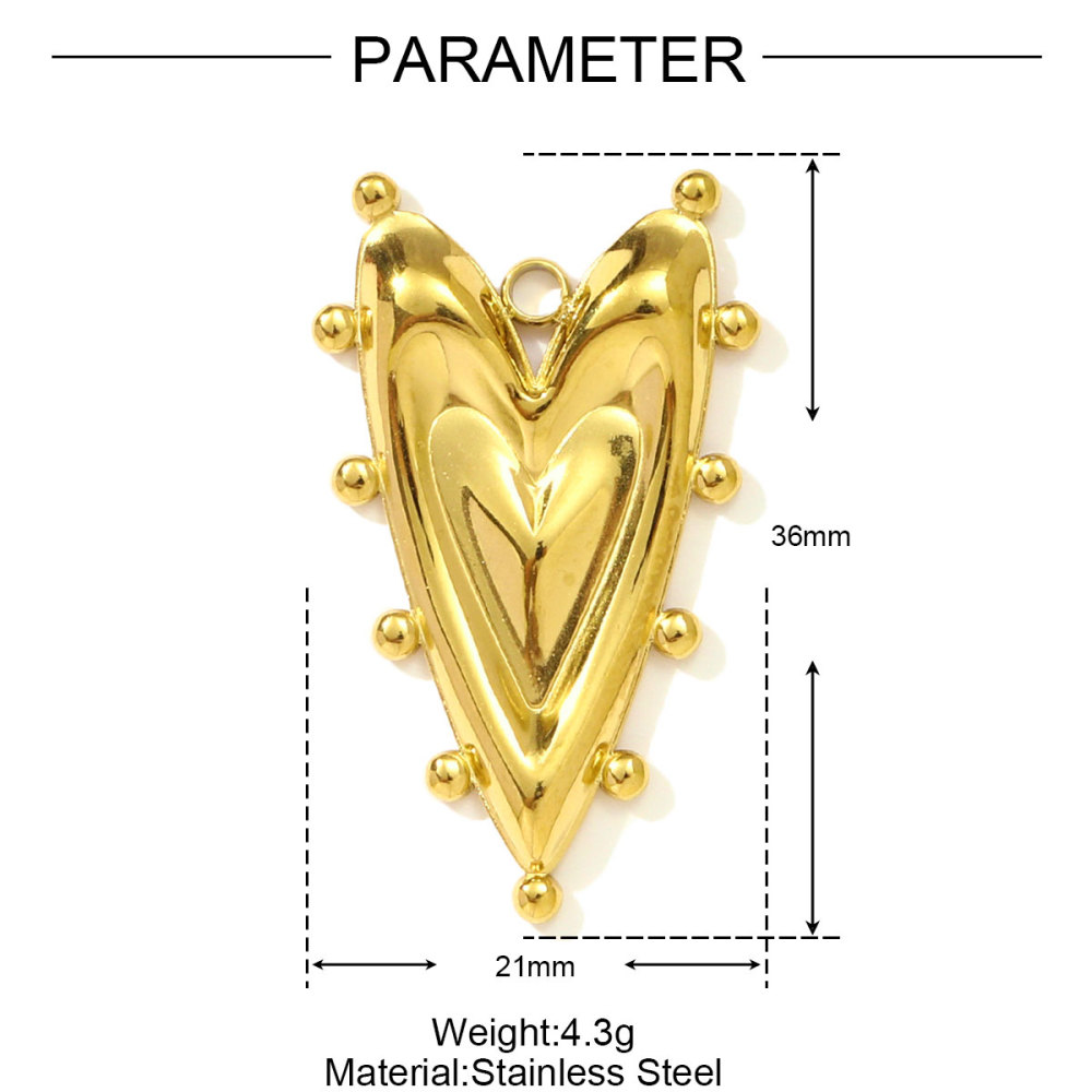 6pcs/pack Wholesale Stainless Steel Big Sun Conch Necklace Pendants Butterfly Starfish DIY Earring Charms Women Flower Heart Jewelry