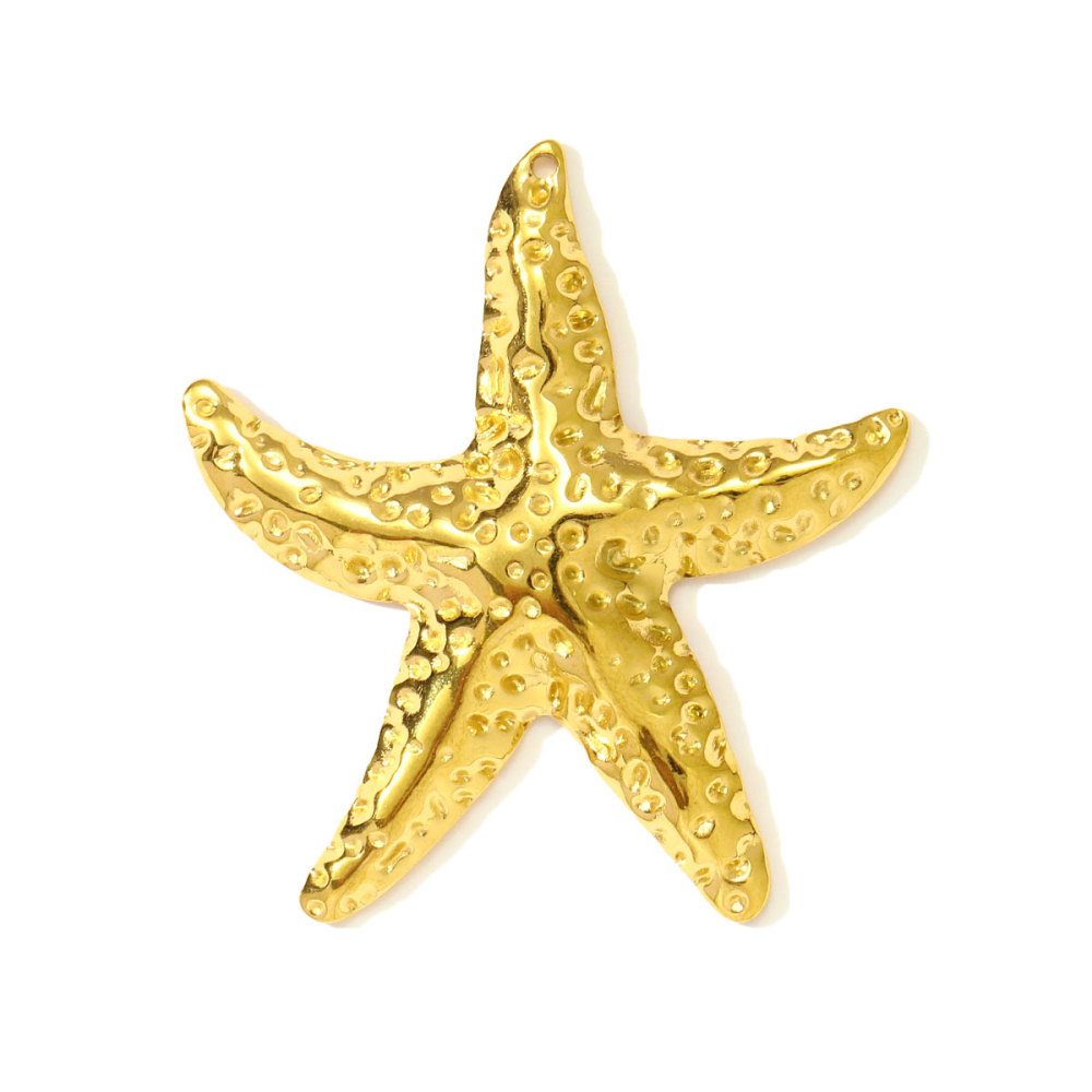 6pcs/pack Wholesale Stainless Steel Big Sun Conch Necklace Pendants Butterfly Starfish DIY Earring Charms Women Flower Heart Jewelry
