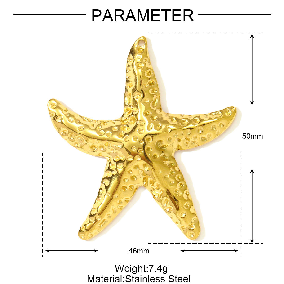 6pcs/pack Wholesale Stainless Steel Big Sun Conch Necklace Pendants Butterfly Starfish DIY Earring Charms Women Flower Heart Jewelry